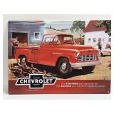 (E) Metal Sign Chevrolet 12ï¿½ X 17ï¿½