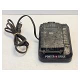 (A) Porter Cable 20v Battery & Charger (untested)