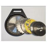 (A) Assorted Circular Saw Blades