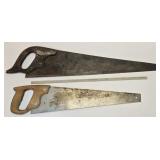 (W) 2 Hand Saws