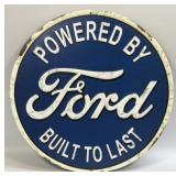 (E) Metal Sign Powered By Ford 12ï¿½