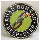 (E) Metal Sign Road Runner 12ï¿½