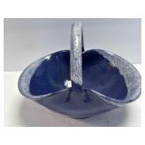 (B) Artist Signed Seagrove Pottery Basket
