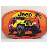 (E) Metal Sign Jeep 22ï¿½ X 14ï¿½
