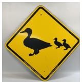 (E) Metal Sign Ducks Unlimited 24ï¿½ X 24ï¿½