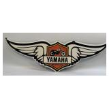 (E) Metal Sign Yamaha Motorcycles 30ï¿½ X 9.75ï¿½
