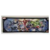 (E) Masonite Sign Avengers 28ï¿½ X 9ï¿½