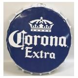 (E) Metal Sign Corona Extra Button 16ï¿½