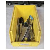 Storage Bin w/ 9 Kitchen Knives, Hand Mixer &