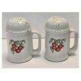 (G) Salt & Pepper Shakers As Pictured- Mini Mugs