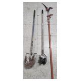 Pole Saw, Edger & Shovel