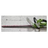 Greenworks 18V 22" Hedge Trimmer  (no batteries)