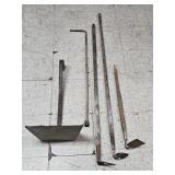 Garden Tools & Galvanized Dust Pan