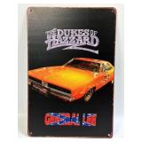 (E) Metal Sign Dukes of Hazzard 11.75ï¿½ X 8ï¿½