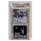 (G) Remington Timberwolves 2 Knife & Tin