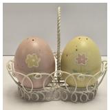 (G) Salt & Pepper Shakers As Pictured- Eggs in