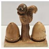 (G) Salt & Pepper Shakers As Pictured- Squirle &