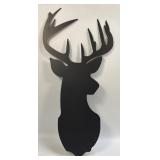 (E) Deer 19.75ï¿½ X 9.5ï¿½ Silhouette Laser Cut Metal