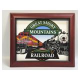 (E) Framed Ceramic Great Smokey Mountains