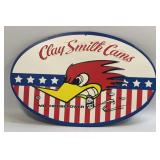 (E) Metal Sign Clay Smith Cams 16ï¿½ X 10.5ï¿½