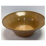 (B) Signed Hand Thrown Pottery Bowl 9.5ï¿½ Diameter
