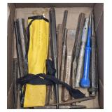 (A) Assorted Punches & Chisels