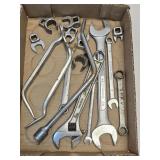 (A) Open-End Wrenches, Crowfoot Wrenches & Brake