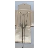 (SC) Vintage Gold Tone Multi Strand Lariat