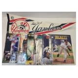 (W) Yankees Pendant & Beckett Baseball Card Books