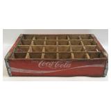 (A) Vintage Coca-Cola Wooden Drink Crate 18.5ï¿½ X