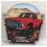 (E) Metal Sign Ford 15ï¿½ X 15ï¿½