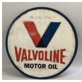 (E) Metal Sign Valvoline 12ï¿½