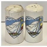(G) Salt & Pepper Shakers As Pictured- Ceramic w/