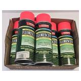 (G) 6 Fluorescent Red Spray Paint