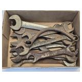 (G) Assorted  Vintage Wrenches