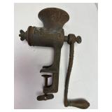 (B) Vintage Universal Hand Meat Grinder Food