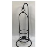 (E) Iron Hook Hanging Candle Holder 18ï¿½
