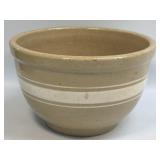 (C) Early Yellow Ware WATT Eve-N-Bake Mixing Bowl