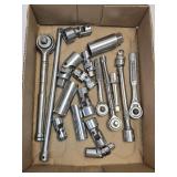 (A) Assorted Tools- Ratchets, Sockets &