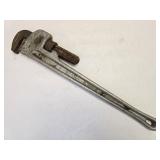 (A) Ridgid Aluminum 24" Pipe Wrench