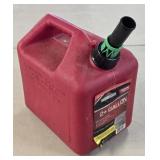 (FL) 2+ Gallon Gas Can Approx 1/5 Full