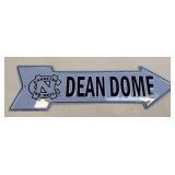 (E) Metal Sign Carolina Tarheelï¿½s Dean Dome 5.75ï¿½