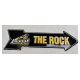 (E) Metal Sign Appalachian Mountaineers The Rock