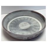 (B) Artist Signed Terra Cotta Pottery Bowl 9.5ï¿½
