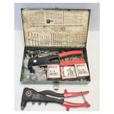 (A) Rivet Guns, Assorted Rivets & Case