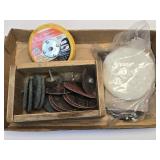 (A) Sanding Disks, Wire Wheel, Polishing Pads &