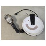 (A) Retractable Shop Light