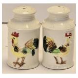 (G) Salt & Pepper Shakers As Pictured- Rooster