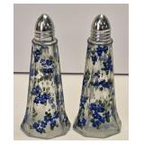 (G) Salt & Pepper Shakers As Pictured- Glass