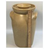 (B) Handmade Pottery Churn Approximately 1 Gallon